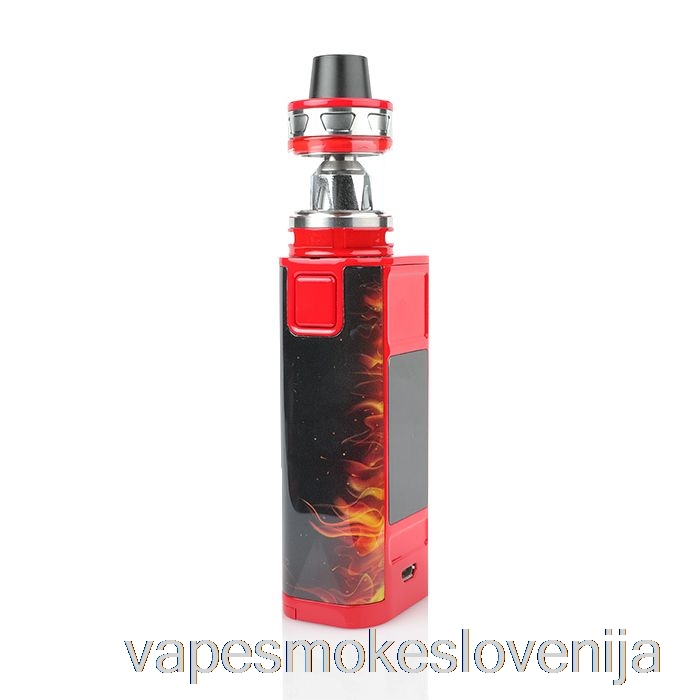 Vape Slovenija Joyetech Cuboid Pipe 228w Tc Starter Kit Red